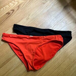 Pair of Athleta Bikini Bottoms - Size Medium